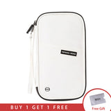 RFID Travel Passport Wallet Multi-Function Waterproof Family Passport