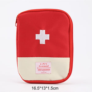 Essential for Outdoor Travel Accessories Portable Red First Aid Kit